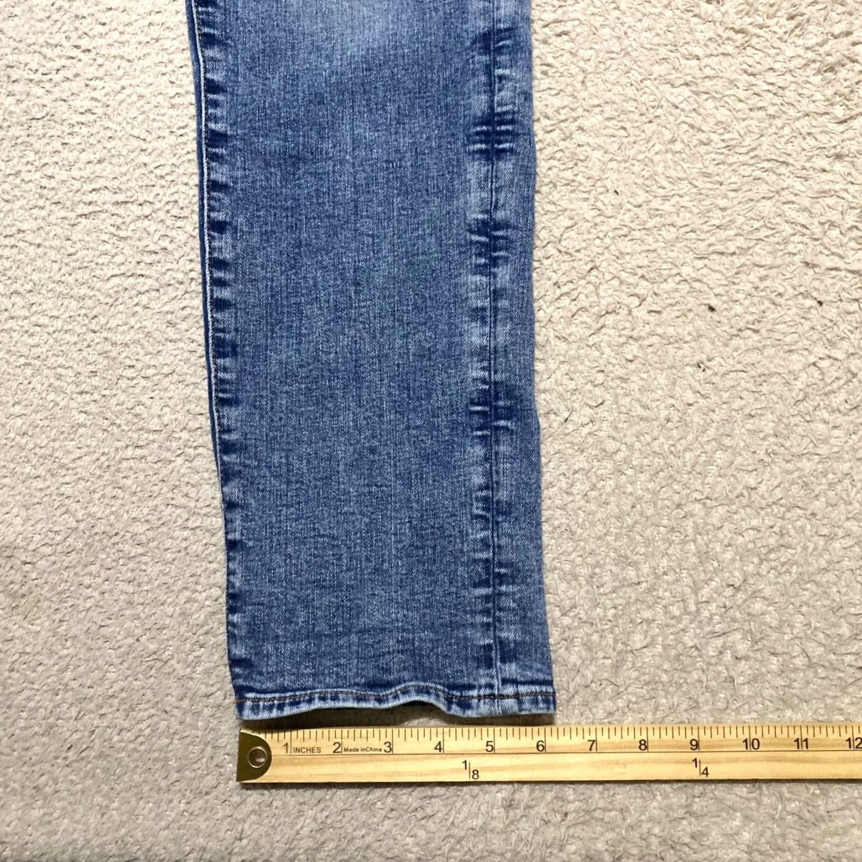 American Eagle Outfitters American Eagle Outfitters Jeans 32x32 Blue Denim Medium Wash Slim Straight Mid Rise Men's Jeans Size US 32 / EU 48 - 6 Thumbnail