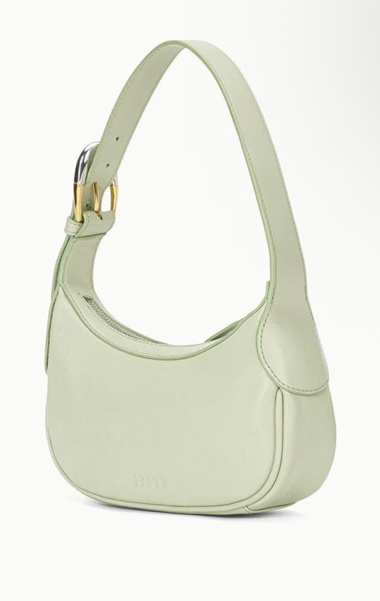 Staud Staud OWEN Bag 100% Cow Leather Pale Jade Original Price$295 Size ONE SIZE - 3 Thumbnail
