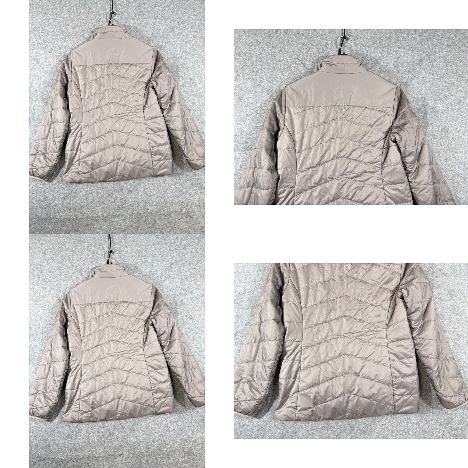 Vintage 5.11 Tactical Jacket Womens S Gray Asymmetrical Zip Outdoor Insulated Puffer Size S / US 4 / IT 40 - 8 Thumbnail
