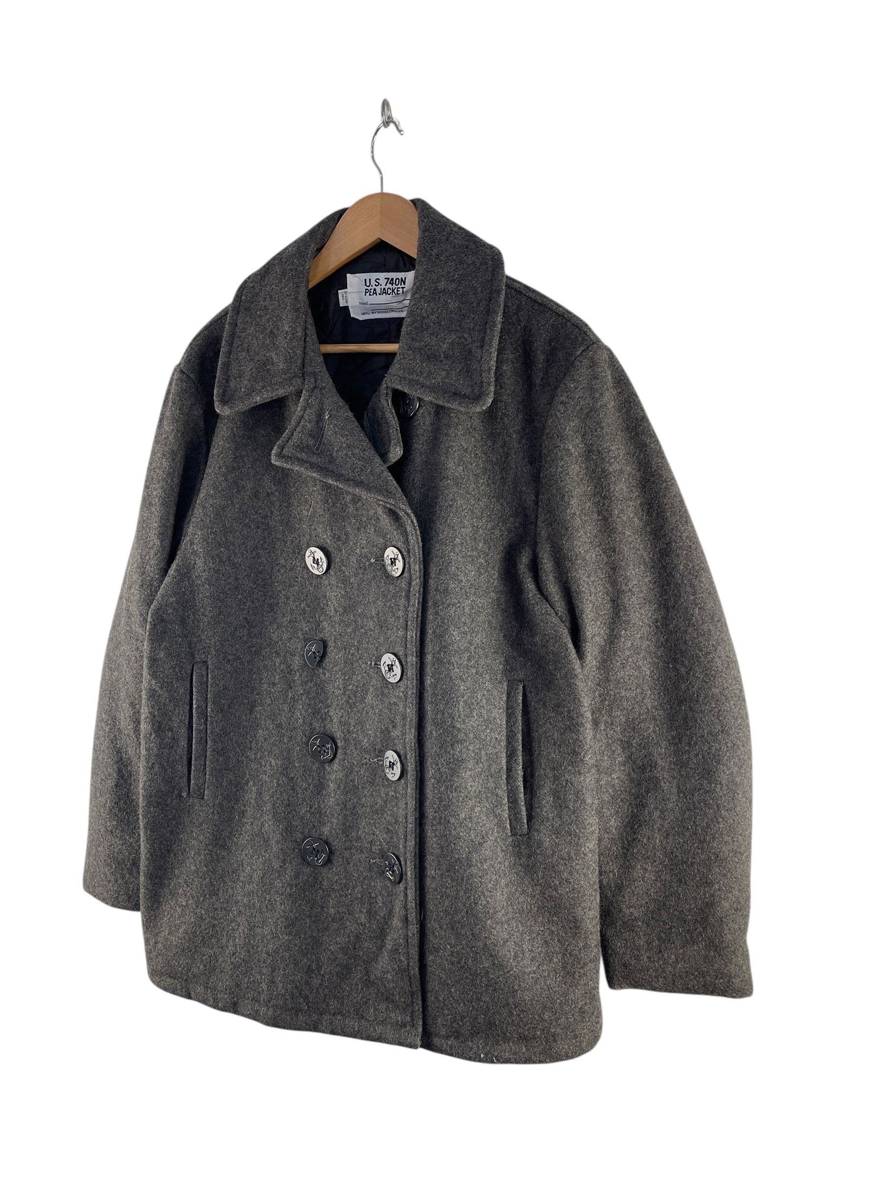 Schott Vintage U.S 740S SCHOTT Pea Jacket Size M / US 6-8 / IT 42-44 - 5 Thumbnail