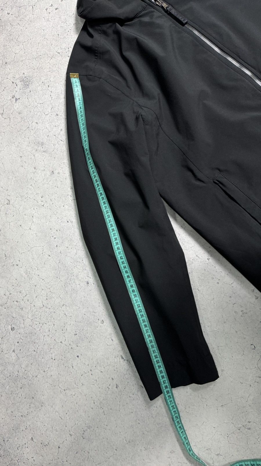Prada Prada Red Tab Nylon Membrane Vintage Luxury Jacket Black Size US L / EU 52-54 / 3 - 15 Thumbnail