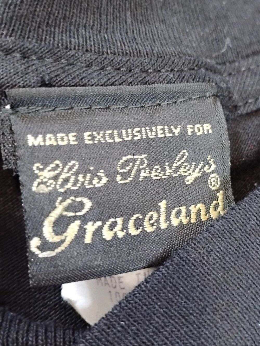 Band Tees DS Vintage Elvis Presley Graceland Pink '57 Chevy T-Shirt Size US L / EU 52-54 / 3 - 4 Thumbnail