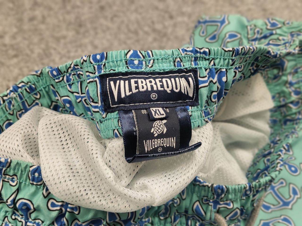 Vilebrequin Vilebrequin Design Casual printed turquoise Shorts Size US 34 / EU 50 - 14 Thumbnail