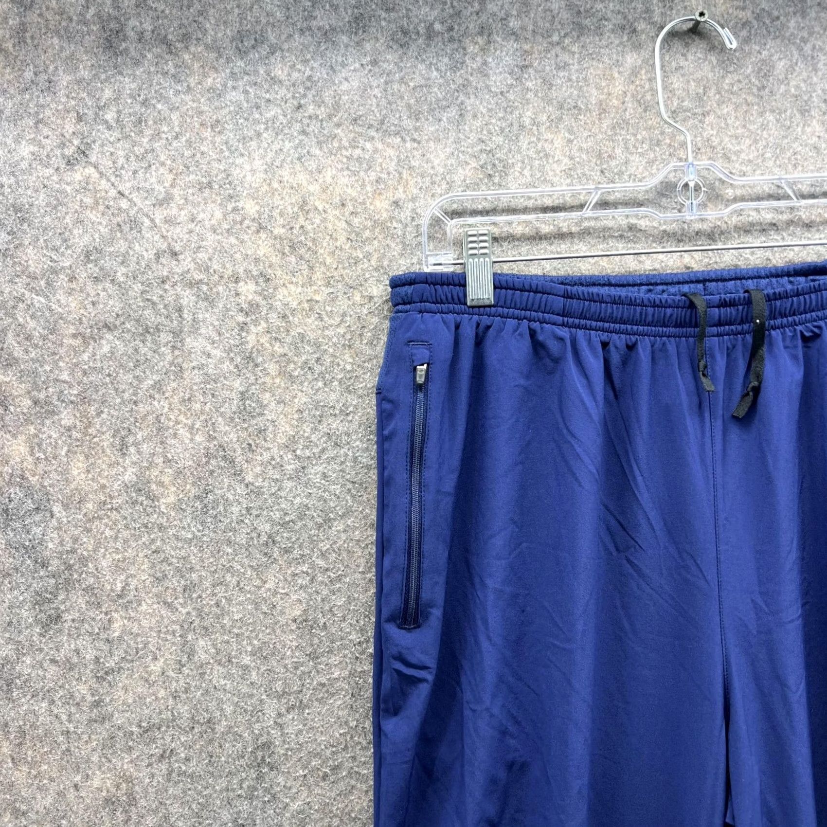 Nike Nike Sweatpants Men Extra Large Blue Navy Athletic Training Dri fit Sportswear - Size US 36 / EU 52 - 4 Thumbnail