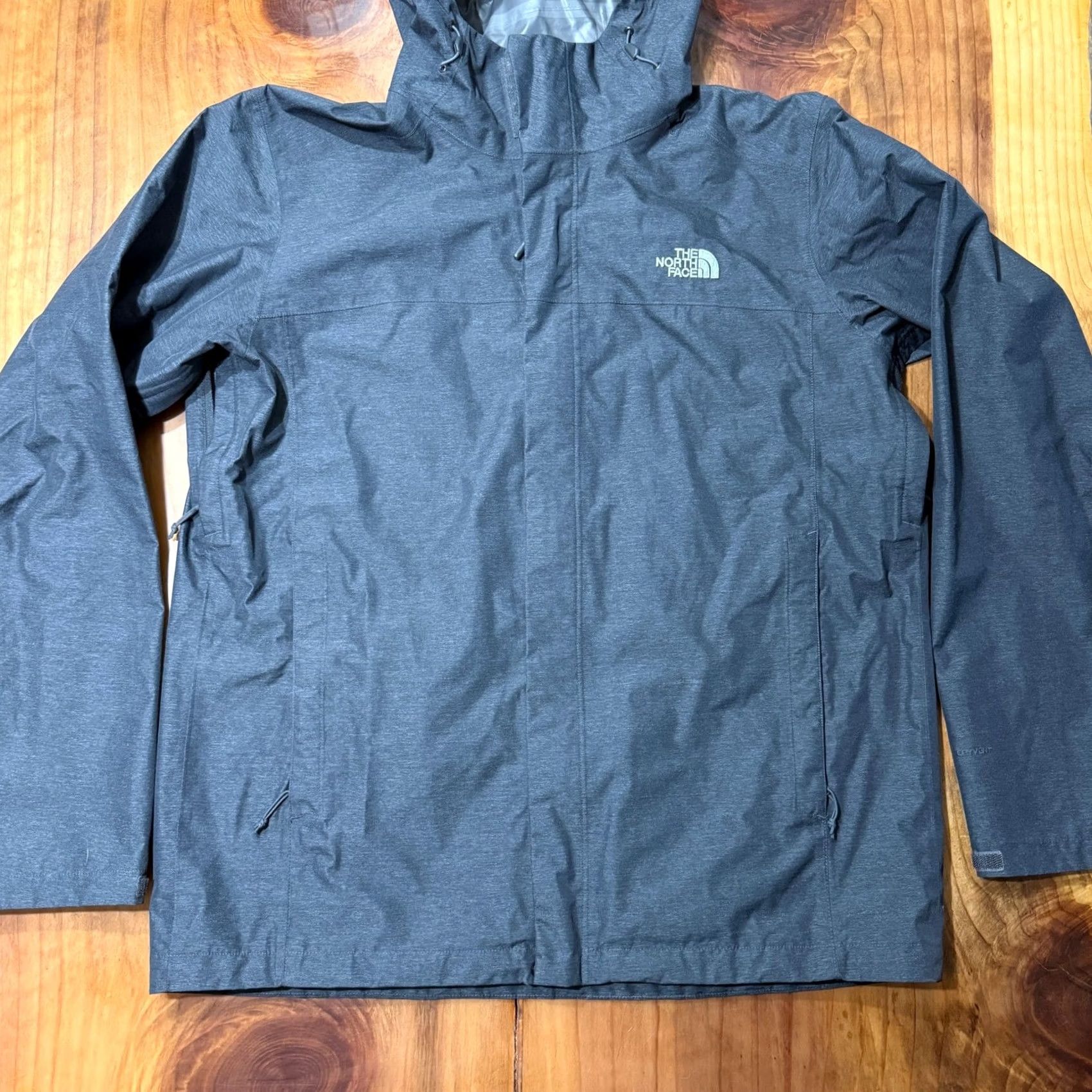 The North Face The North Face Coat XL Men Rain Coat Waterproof Dry Vent Hooded Full Zip Gray Nylon Jacket Size US XL / EU 56 / 4 - 3 Thumbnail