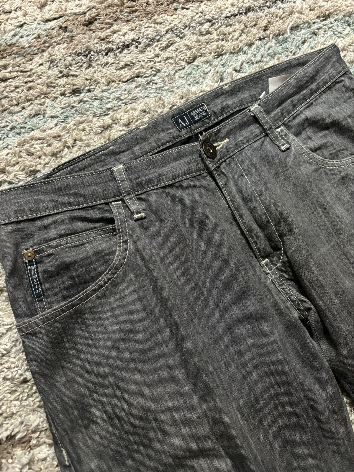 Emporio Armani Emporio Armani grey skinny Jeans sz 34 Size US 34 / EU 50 - 2 Thumbnail
