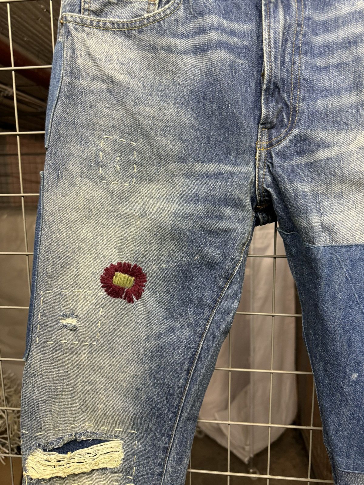 Levi's Vintage Clothing Levi’s Flower Denim Size US 32 / EU 48 - 6 Thumbnail