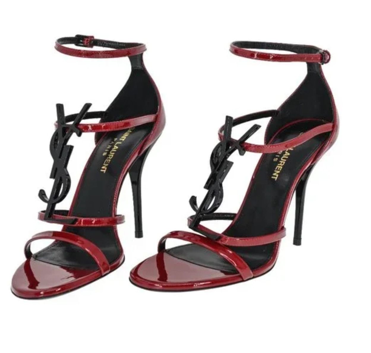 Yves Saint Laurent Saint Laurent Cassandra Sandals Size US 7.5 / IT 37.5 - 1 Thumbnail