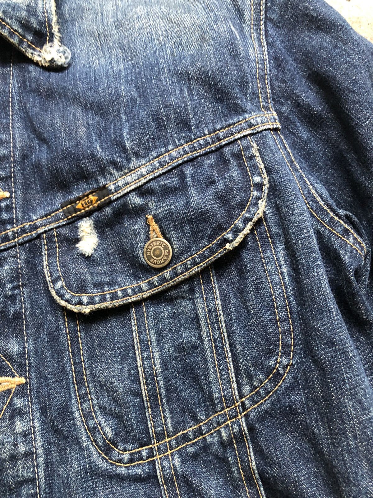 Hysteric Glamour VINTAGE HYSTERIC GLAMOUR LEE STYLE DENIM JACKET Size US S / EU 44-46 / 1 - 3 Thumbnail