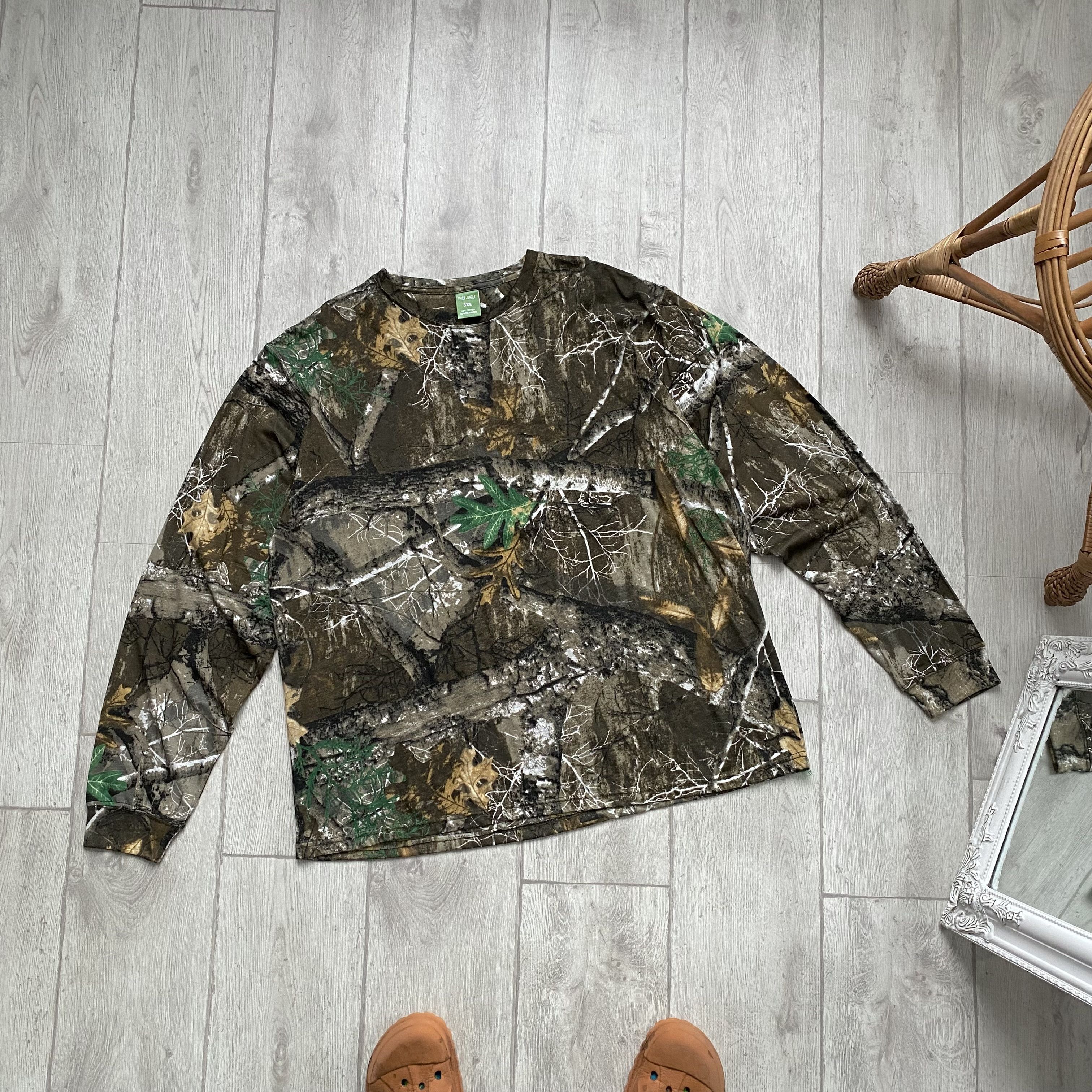 Mossy Oaks Real Tree Mossy Oaks Woodland Camo Essential Longsleeve Tee Size US XXL / EU 58 / 5 - 4 Thumbnail