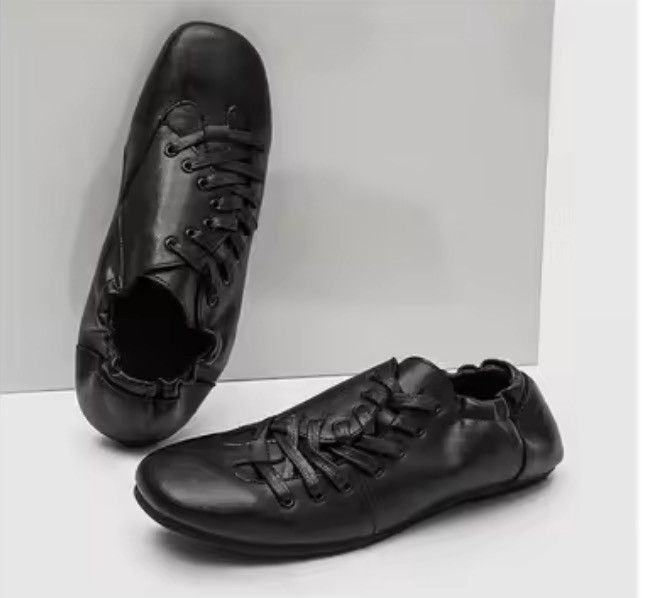 Leather Genuine Leather Square Low Tassel Y2k Sneakers Boots Size US 13 / EU 46 - 6 Thumbnail
