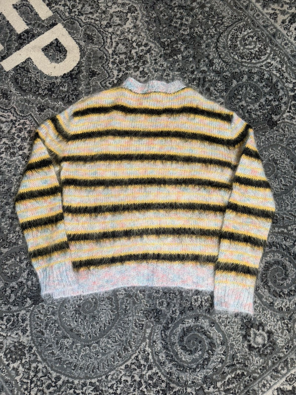 Marni Marni Striped Multicolor Mohair Sweater Size M Size US M / EU 48-50 / 2 - 4 Thumbnail