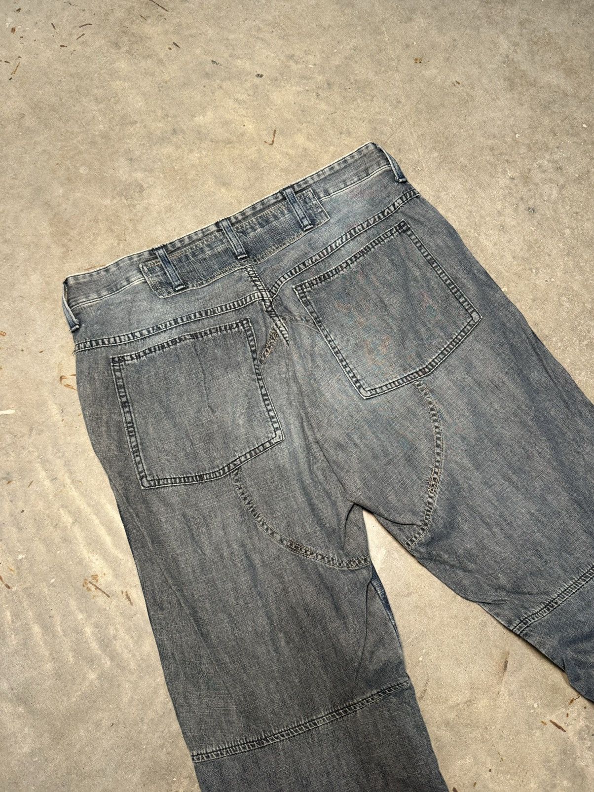 G-Star Y2k 00s G Star Raw denim patchwork bondage rave denim Size US 36 / EU 52 - 6 Thumbnail