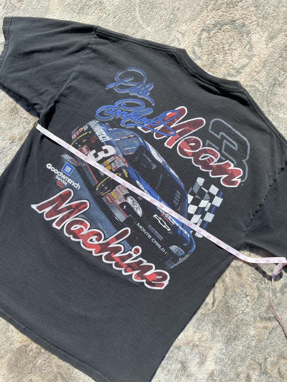 NASCAR Vintage Black Dale Earnhardt NASCAR Mean Machine Graphic tee Size US L / EU 52-54 / 3 - 6 Thumbnail