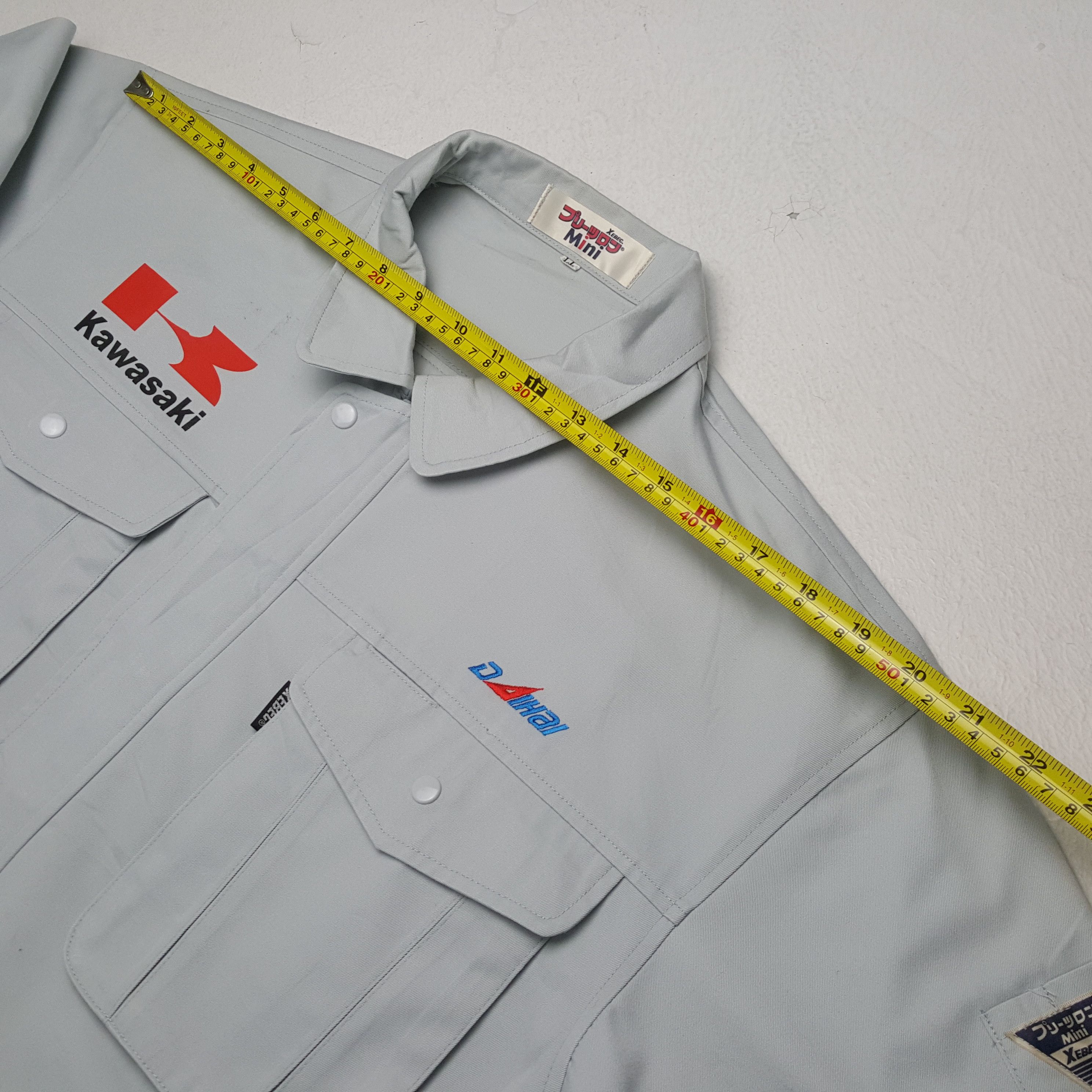 Japanese Brand × Vintage Vintage KAWASAKI Japanese Motorcycle Racing Custom Jacket Size US L / EU 52-54 / 3 - 5 Thumbnail