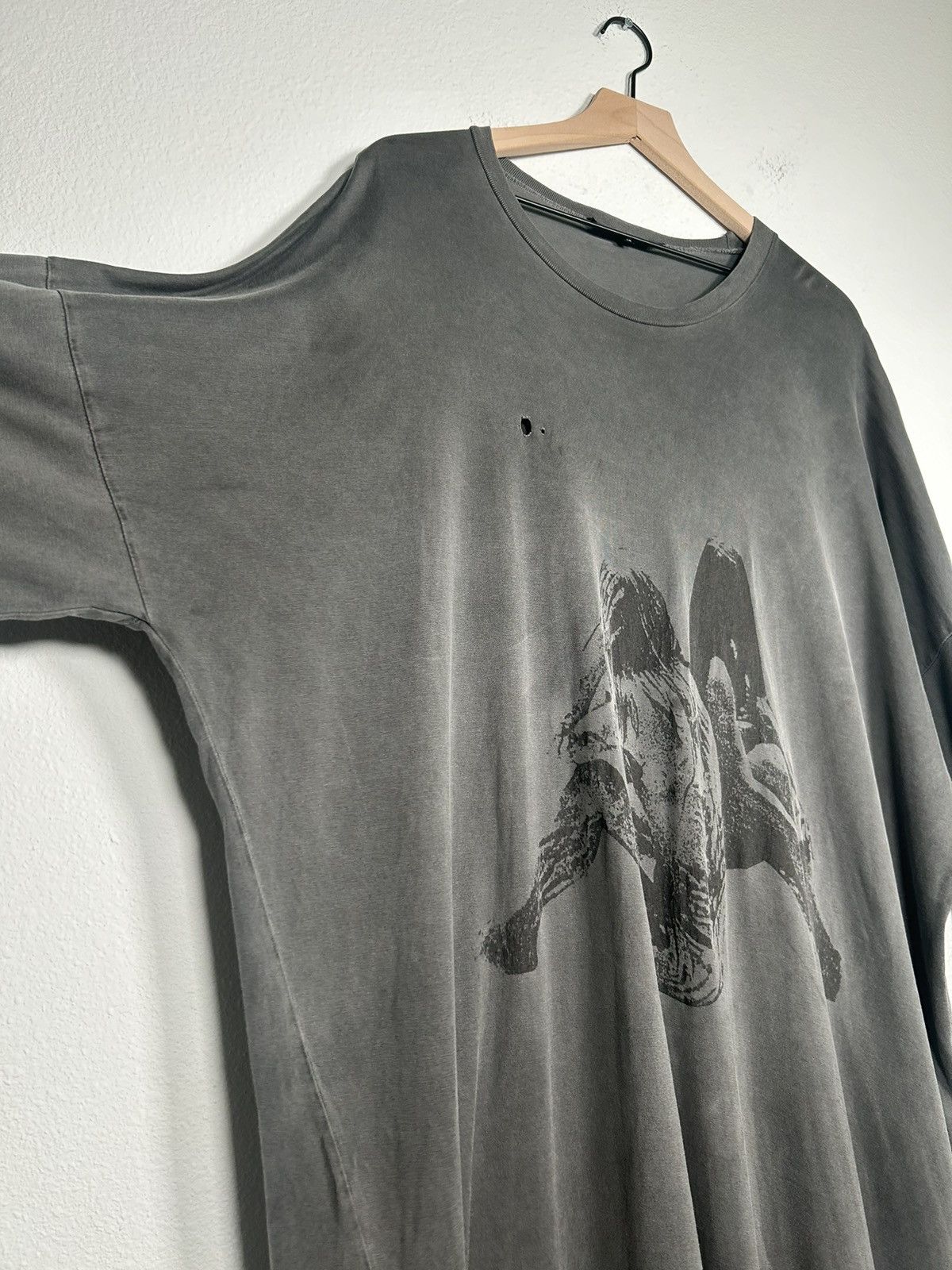 Raf Simons SS04 Seddartha Overdyed Oversized Tee Size US L / EU 52-54 / 3 - 3 Thumbnail