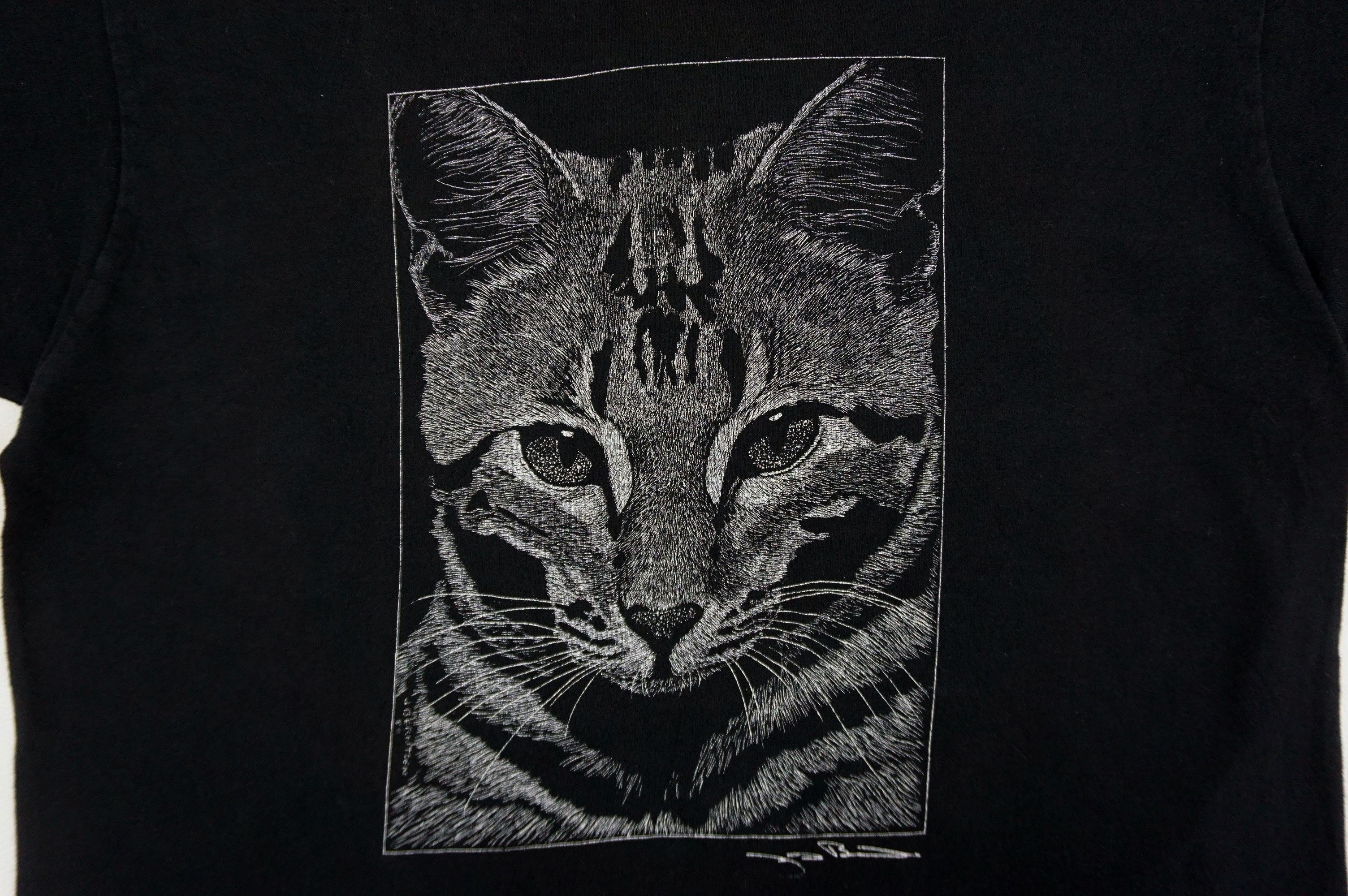 Fruit Of The Loom Vintage Wildcat Tee Fruit Of The Loom Art Tee USA Made Size US M / EU 48-50 / 2 - 6 Thumbnail