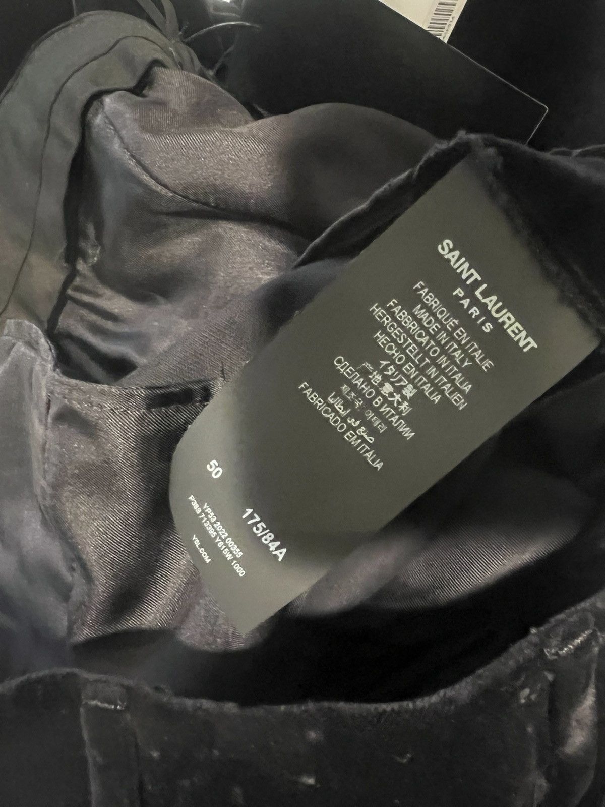 Saint Laurent Paris Saint Laurent velvet pants. 50/34 $1190 Size US 34 / EU 50 - 11 Thumbnail