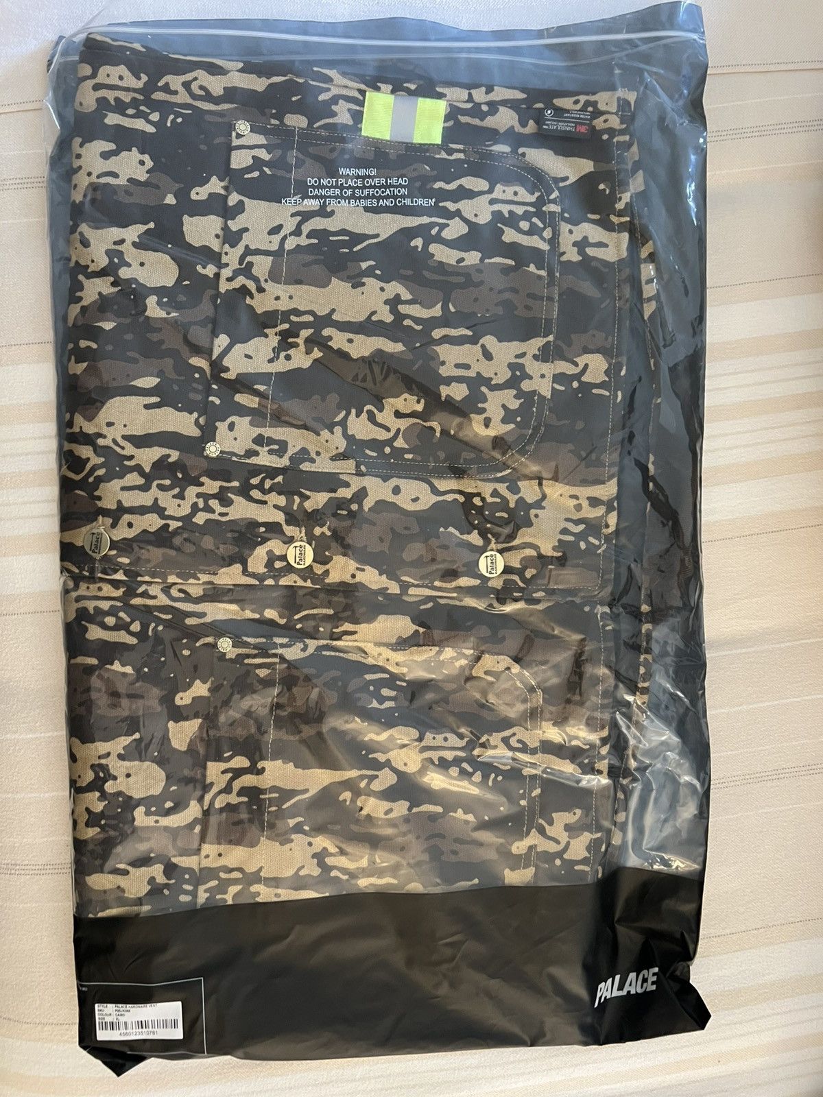 Palace Palace HARDWARE VEST CAMO Men’s Size XL Patch Logo Quilted Size US XL / EU 56 / 4 - 8 Thumbnail