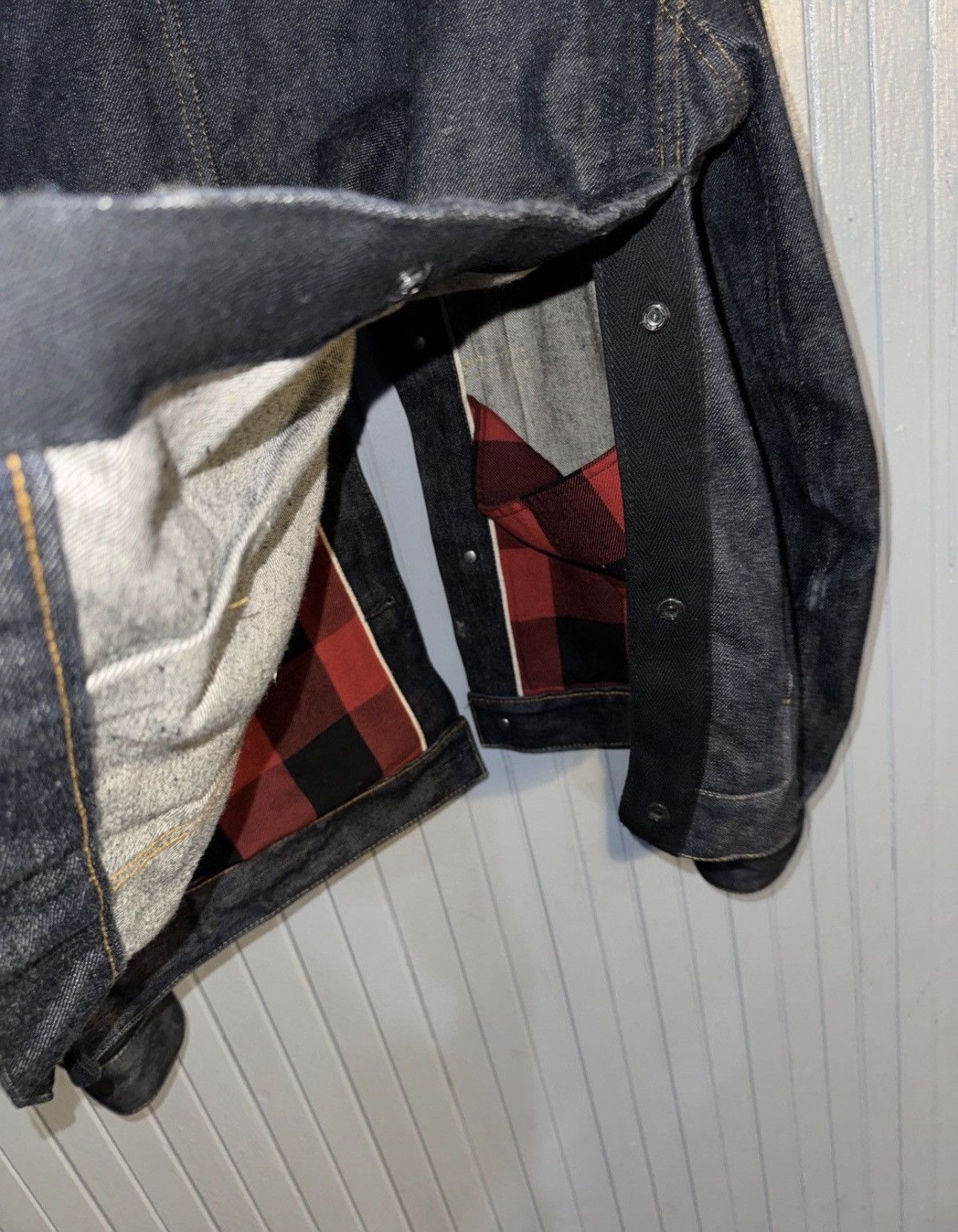 Sacai Sacai 22AW x BEYONDEXX 1st Type Denim Tracker Jacket Size US L / EU 52-54 / 3 - 14 Thumbnail