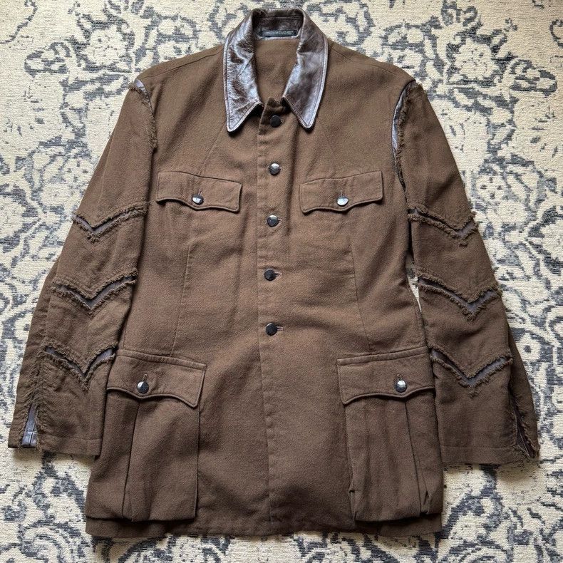 Yohji Yamamoto Yohji Yamamoto 03 aw pimp patchwork hunting jacket Size US M / EU 48-50 / 2 - 1 Thumbnail