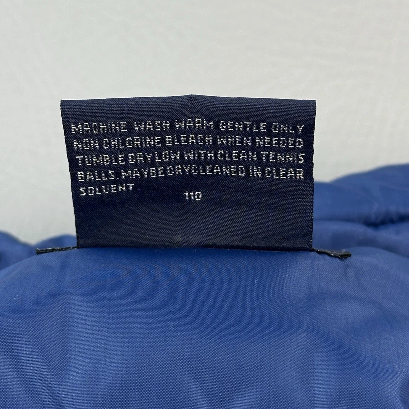 Lands' End VINTAGE Lands End Vest Unisex Medium Blue Goose Down Quilted Snap Front Puffer Size US M / EU 48-50 / 2 - 4 Thumbnail