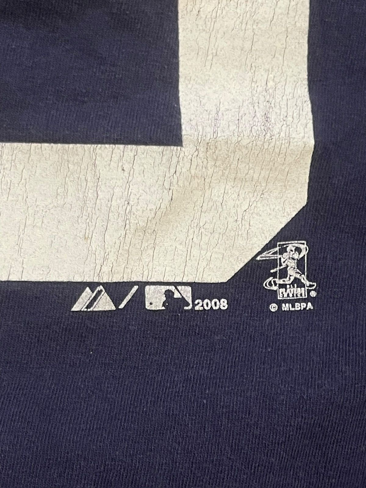 Majestic Majestic New York Yankees Navy 2008 A-Rod Men T Shirt Sz L Size US L / EU 52-54 / 3 - 6 Thumbnail