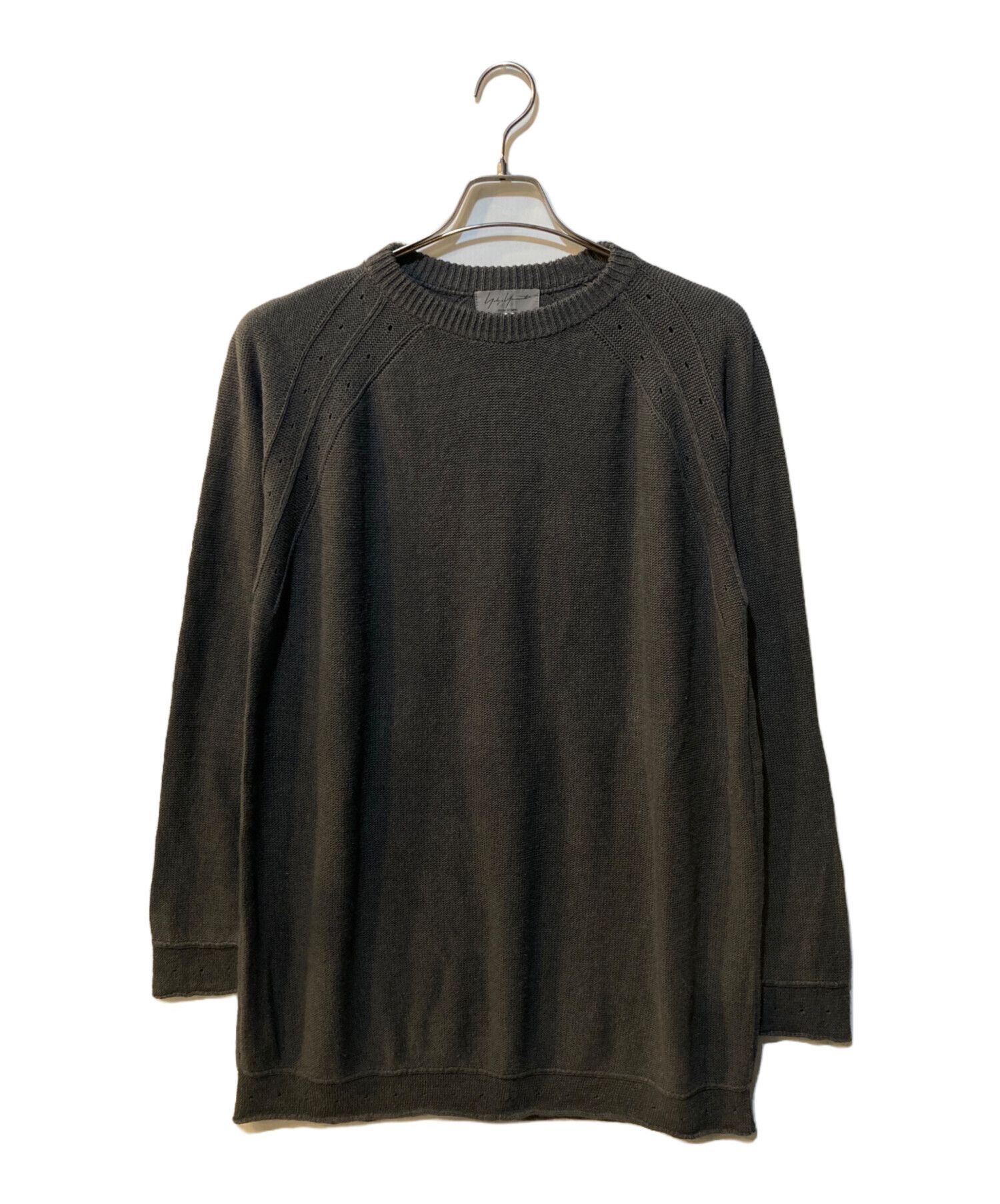 Yohji Yamamoto Yohji Yamamoto pour homme HZ-K48-980 Linen Long Knit Size US XL / EU 56 / 4 - 1 Thumbnail