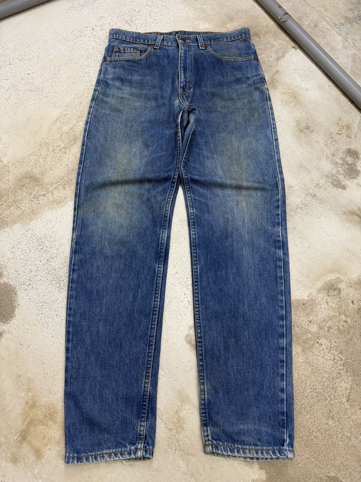 Levi's Vintage 80-90s Levis Missing Pie Denim Pants Size US 31 - 1 Thumbnail