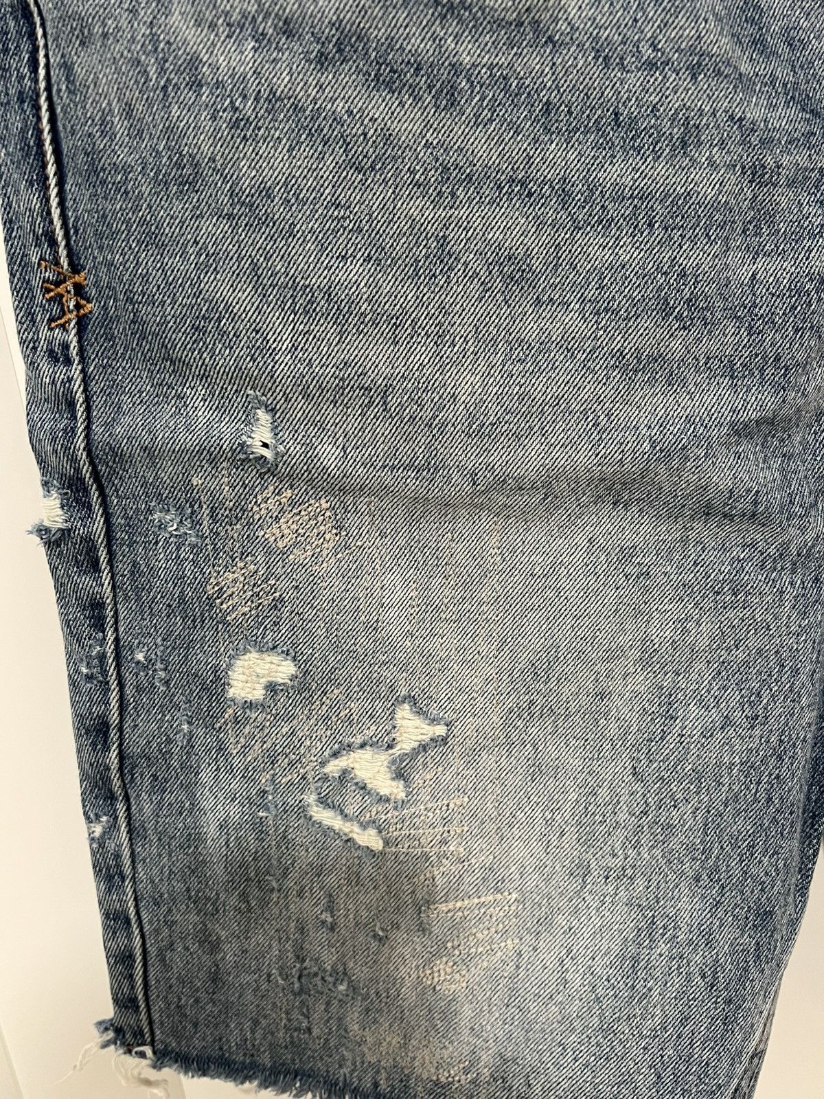 Ksubi Ksubi Wolf Denim Short Rekonize Ruins Size US 34 / EU 50 - 3 Thumbnail