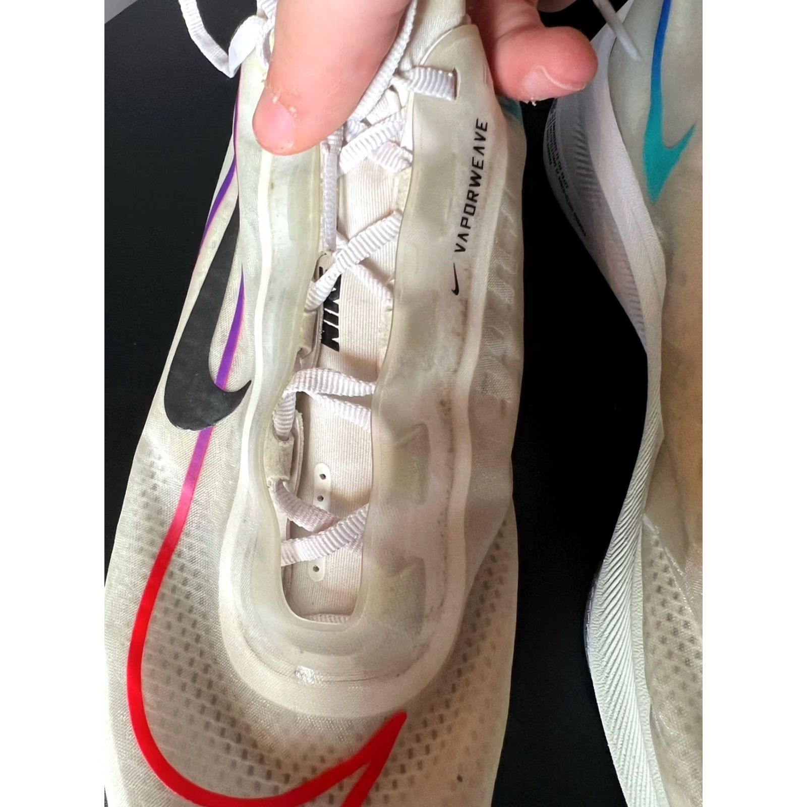 Nike Nike Zoom Fly 3 White/Black-Hyper Violet Women's Mens 11 9.5 AT8241-102 Sneaker Athletic Shoes Size US 11 / IT 41 - 6 Thumbnail