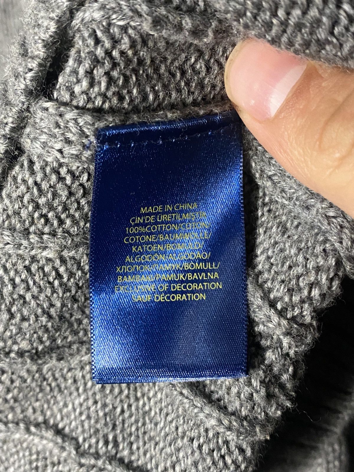Polo Ralph Lauren × RRL Ralph Lauren × Ralph Lauren Vintage Polo Ralph Lauren Knit Sweater Mens Size XL Size US XL / EU 56 / 4 - 4 Thumbnail