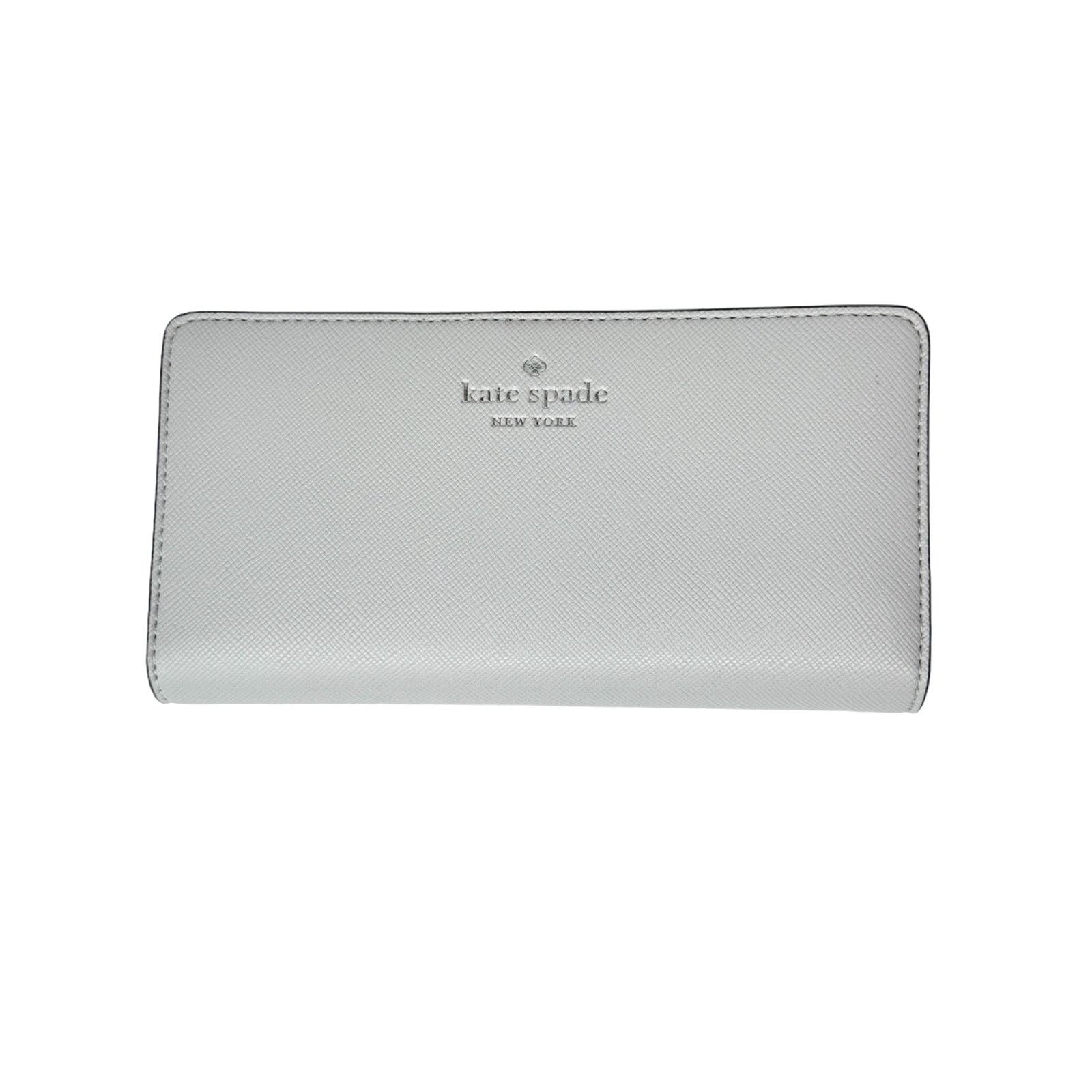 Kate Spade Kate Spade Dana Large Slim Bifold Wallet (Crystal Blue) Size ONE SIZE - 1 Thumbnail