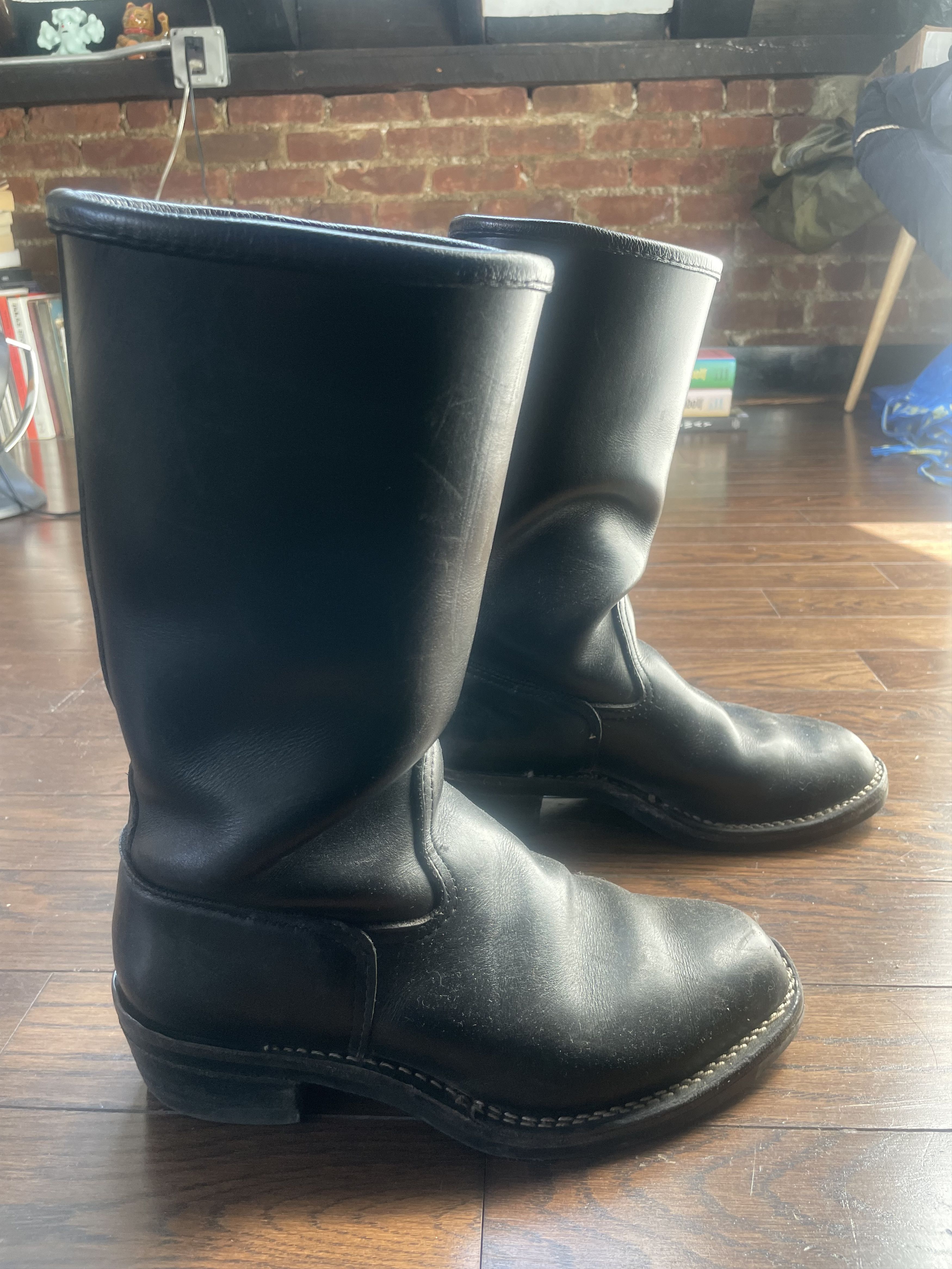 WESCO Motorcycle Patrol Boots Size US 7.5 / EU 40-41 - 2 Thumbnail