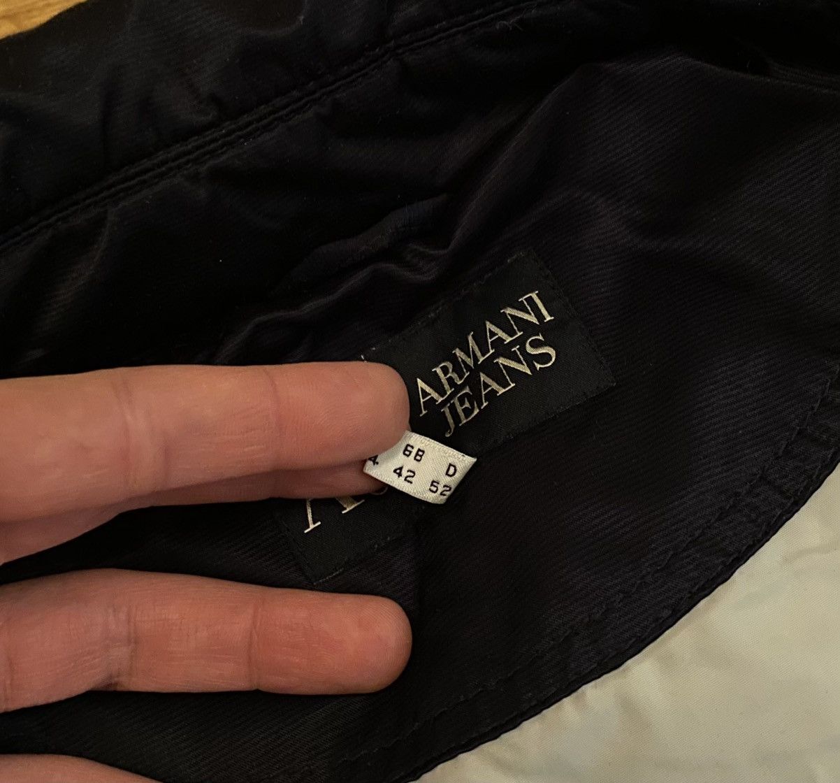 Armani Armani Nylon Winter Bomber x Vintage x Rare Size US L / EU 52-54 / 3 - 8 Thumbnail