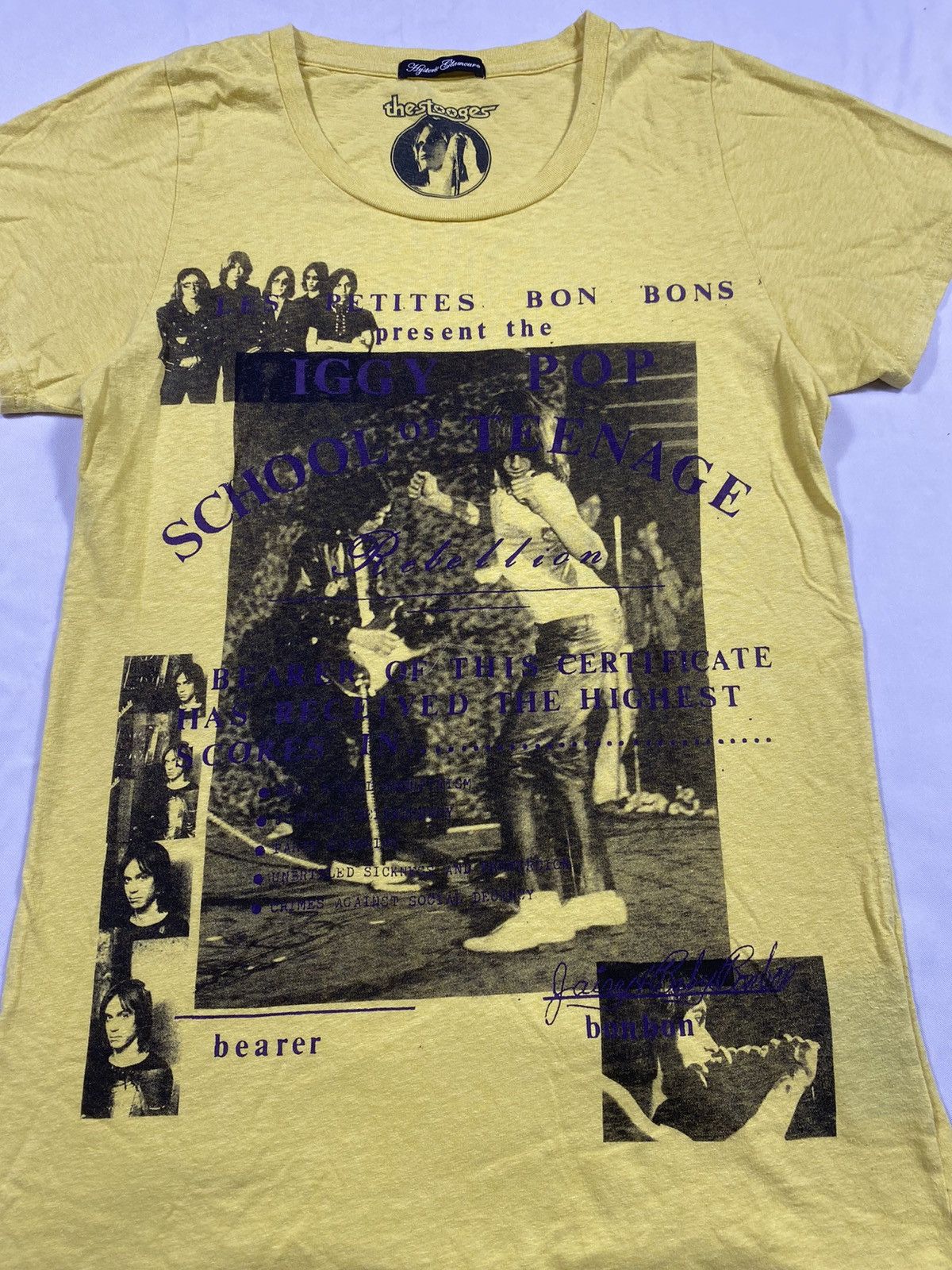 Hysteric Glamour Japanese Hysteric Glamour the stooges sgort sleeve Size US S / EU 44-46 / 1 - 3 Thumbnail