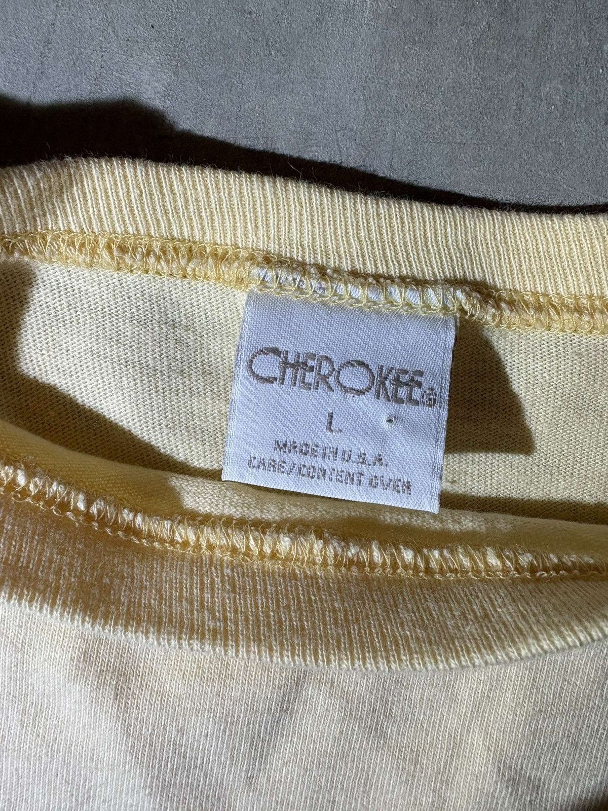 Cherokee Yellow Cherokee embroidered long sleeve shirt Size US L / EU 52-54 / 3 - 3 Thumbnail