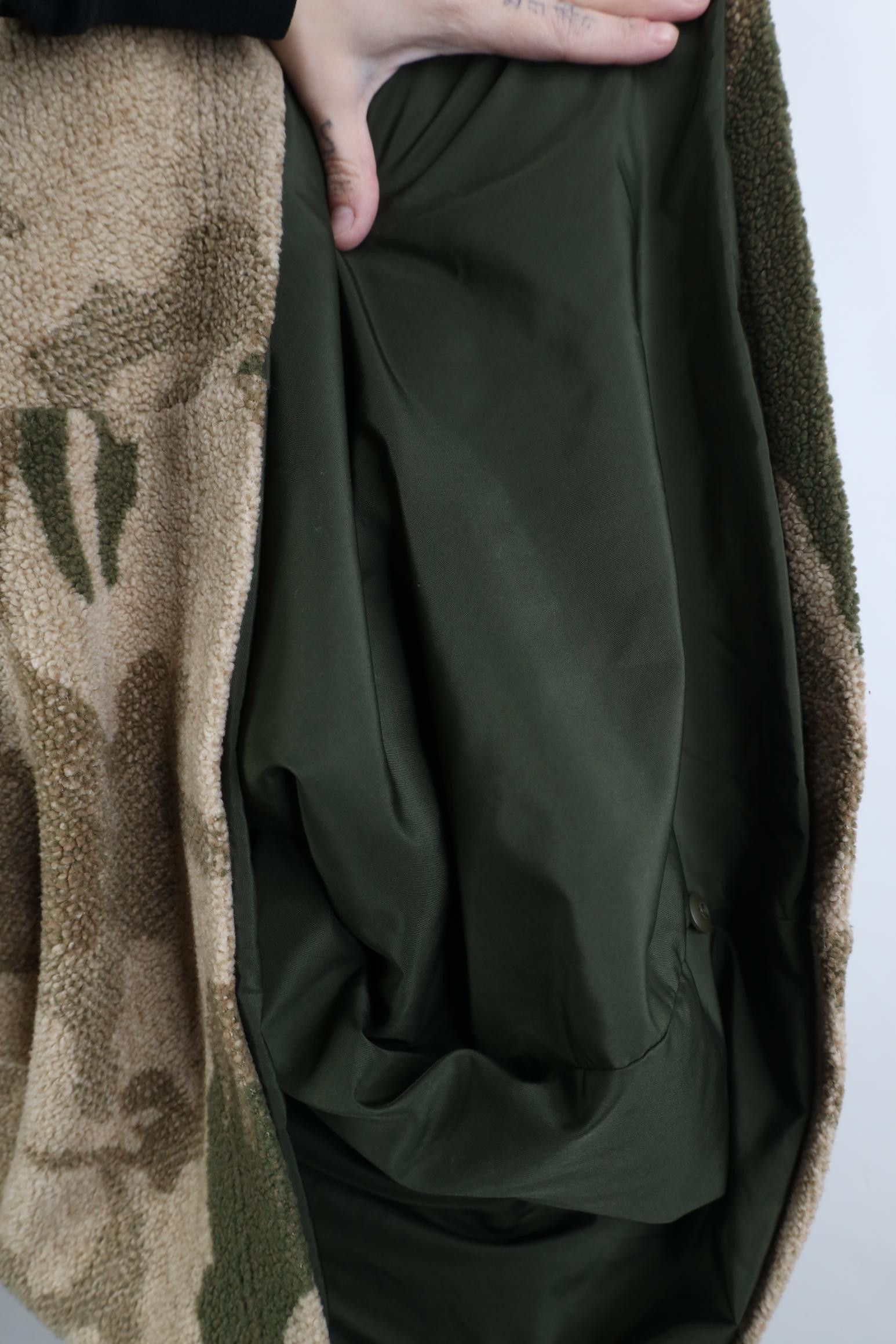 Cabelas Vintage 90s Cabelas Deep Pile Fleece Sweater Jacket Swacket Size US XXL / EU 58 / 5 - 9 Thumbnail
