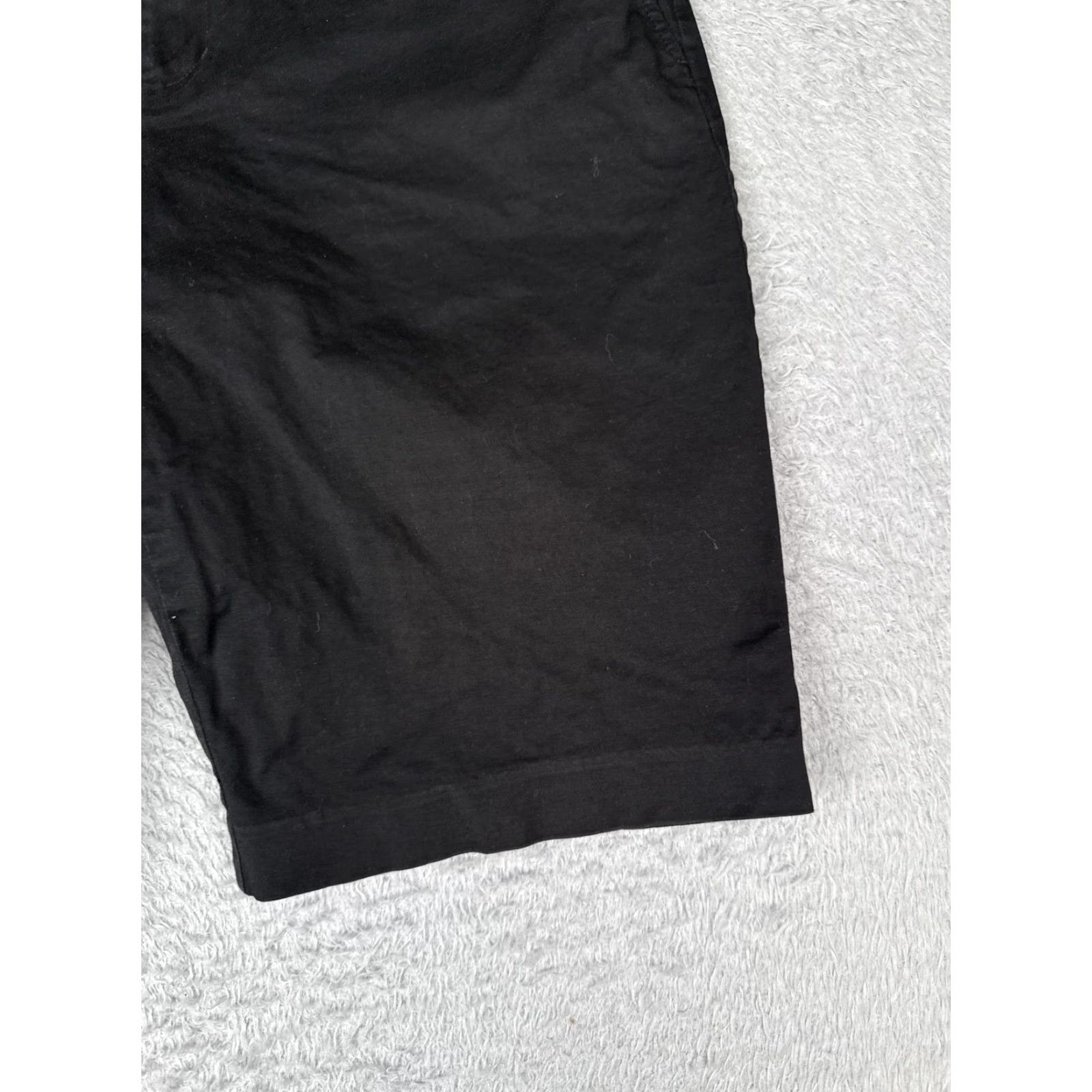 Ralph Lauren Lauren Ralph Lauren L-RL Shorts Womens Bermuda Black 10 Chino Stretch Casual Size 32" / US 10 / IT 46 - 2 Thumbnail