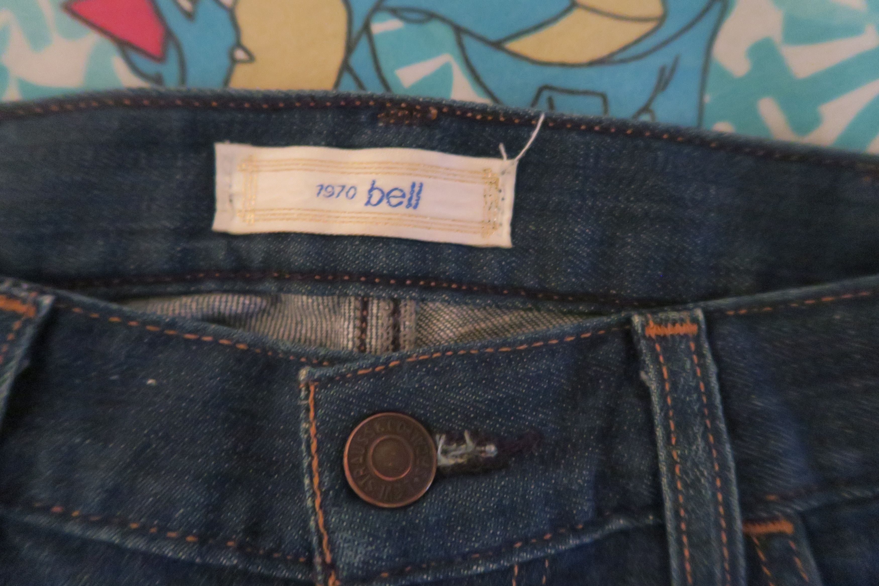 Levi's × Levi's Vintage Clothing Modern Levis 1970 Bell Orange Tab Bell Bottom Flare 29x34 Size 29" - 3 Thumbnail