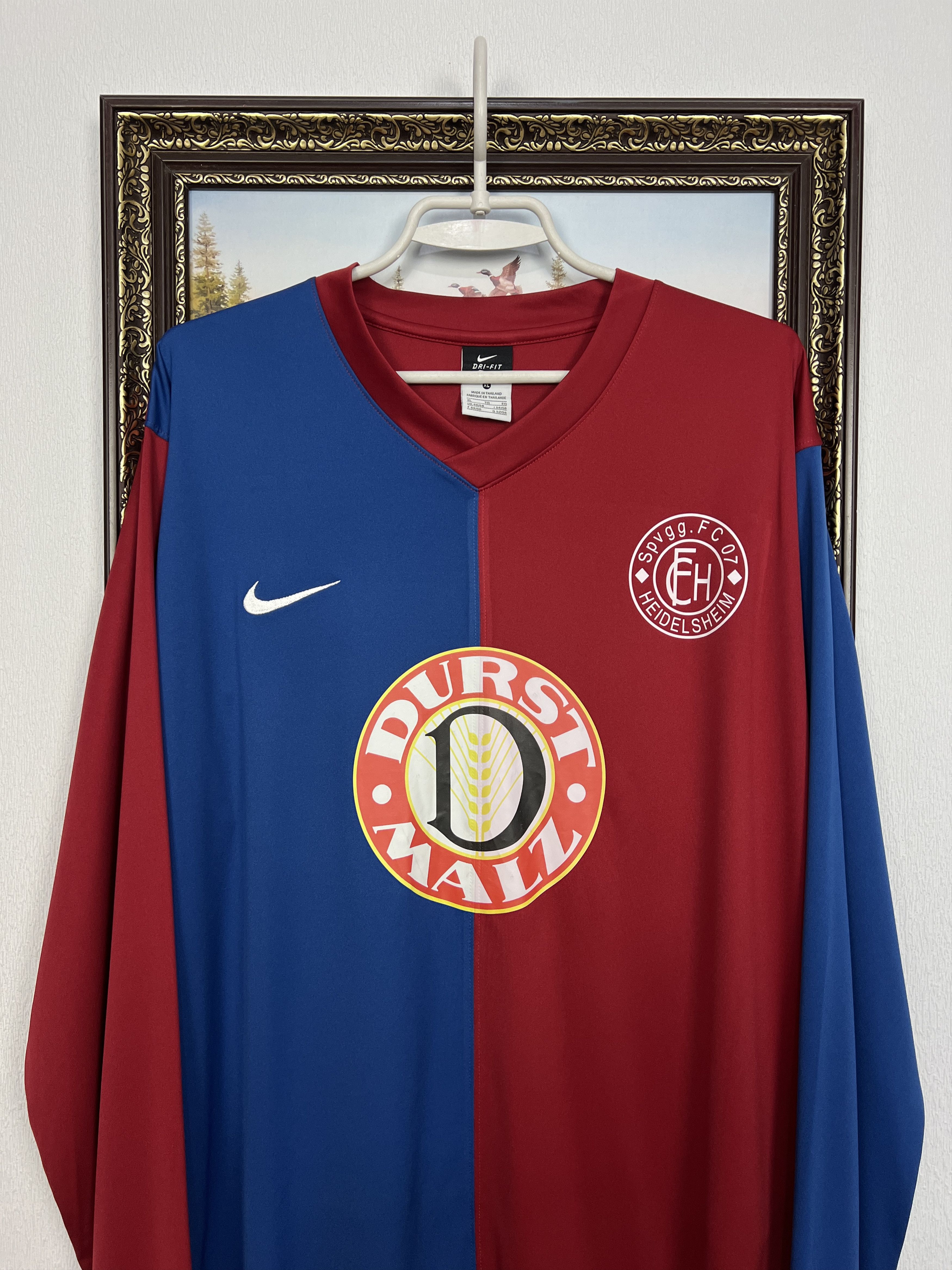 Nike Heidenheim Football Shirt Soccer Long Sleeve Jersey Trikot Size US XL / EU 56 / 4 - 2 Thumbnail