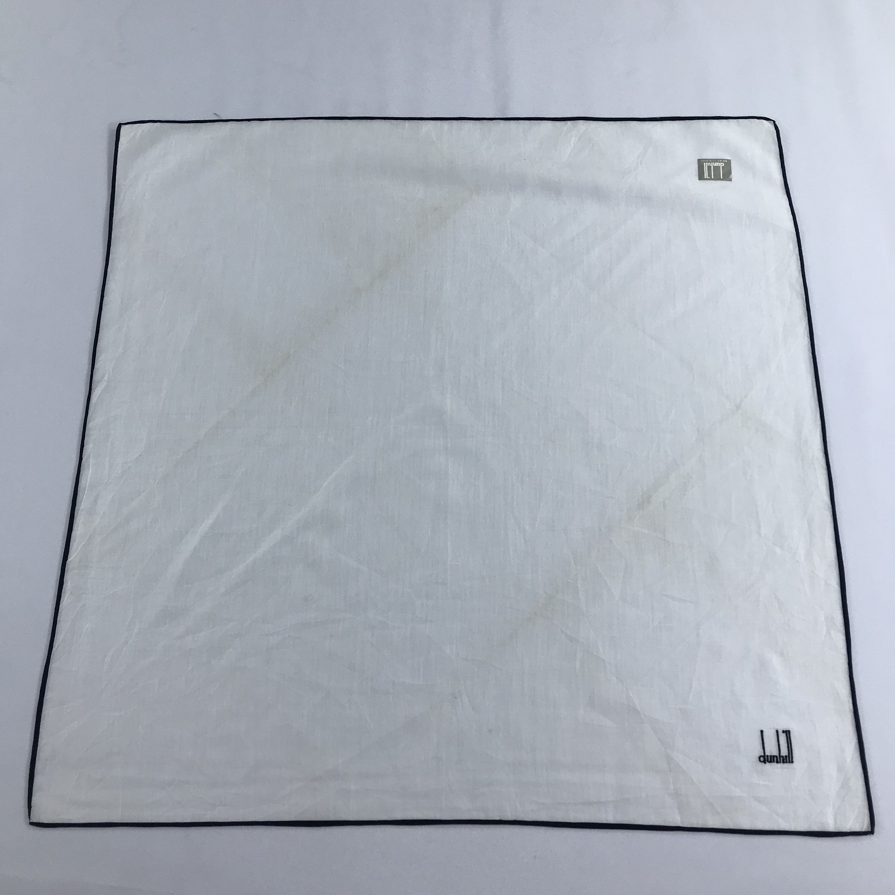 Alfred Dunhill Dunhill Handkerchief Neckerchief Bandana H1177 Size ONE SIZE - 2 Thumbnail