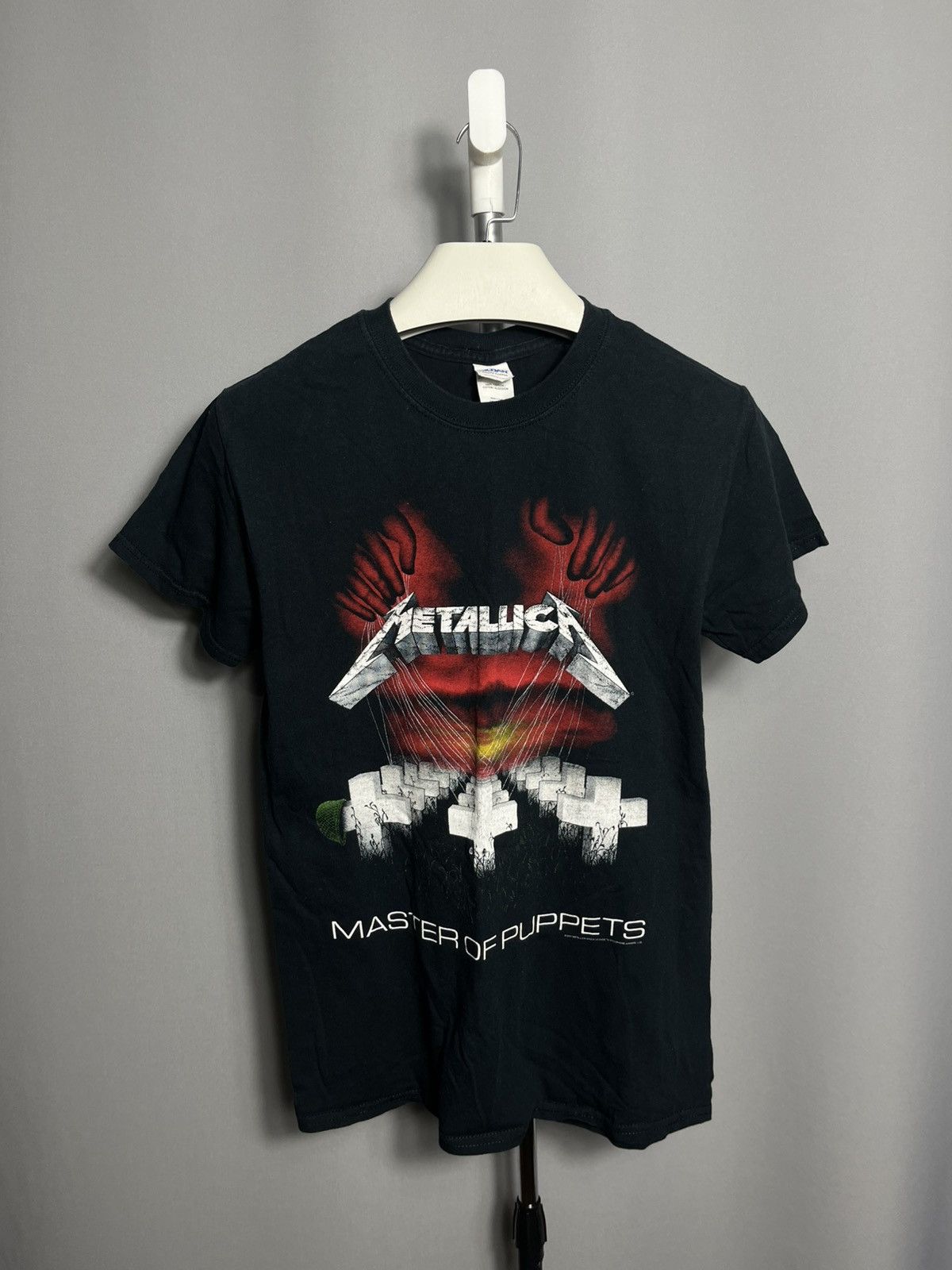 Gildan Metallica Master of Puppets Black T-Shirt Tour 2007 Size US S / EU 44-46 / 1 - 1 Thumbnail
