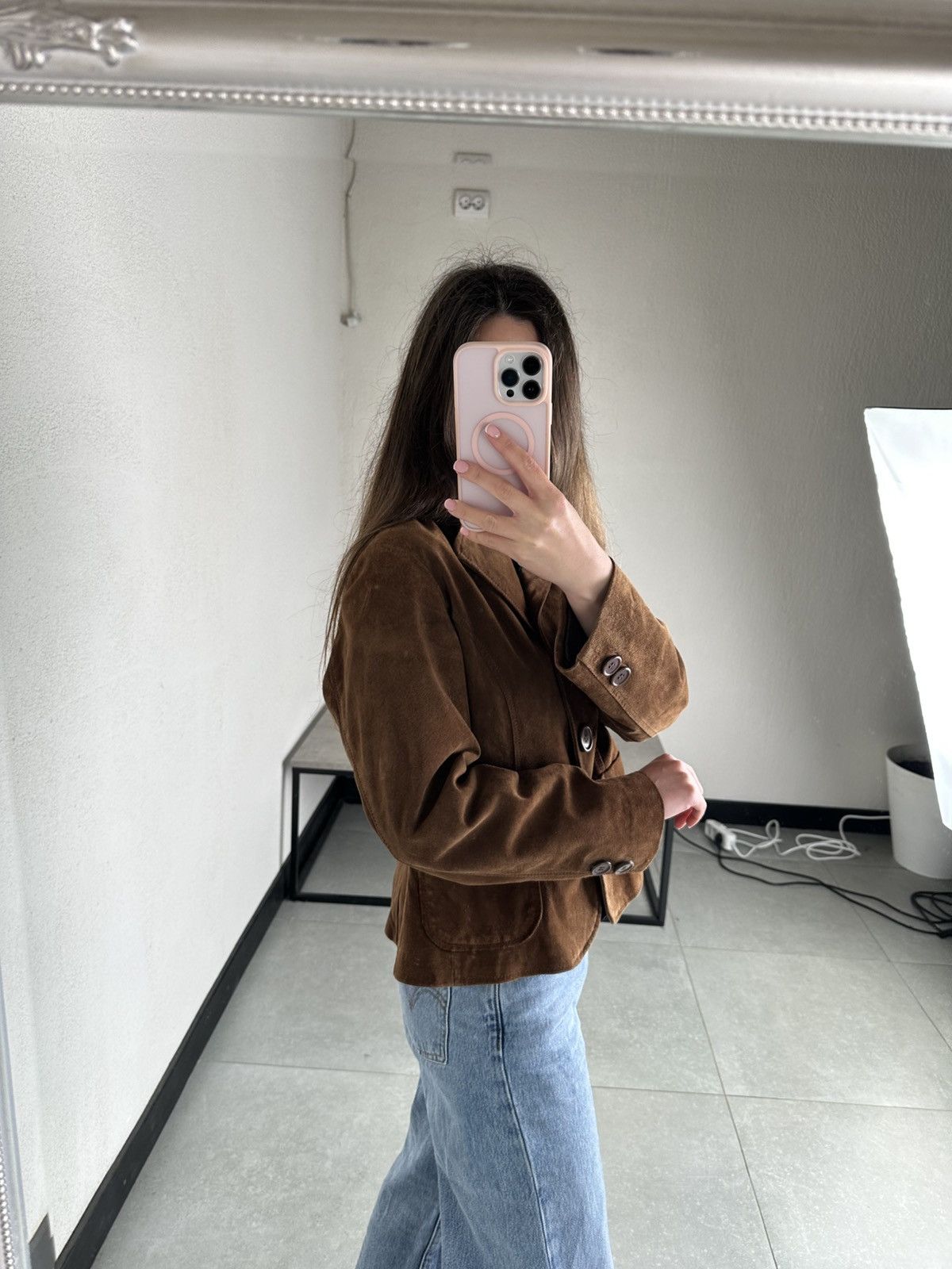 Japanese Brand Vintage Suede Jacket Size M / US 6-8 / IT 42-44 - 18 Thumbnail
