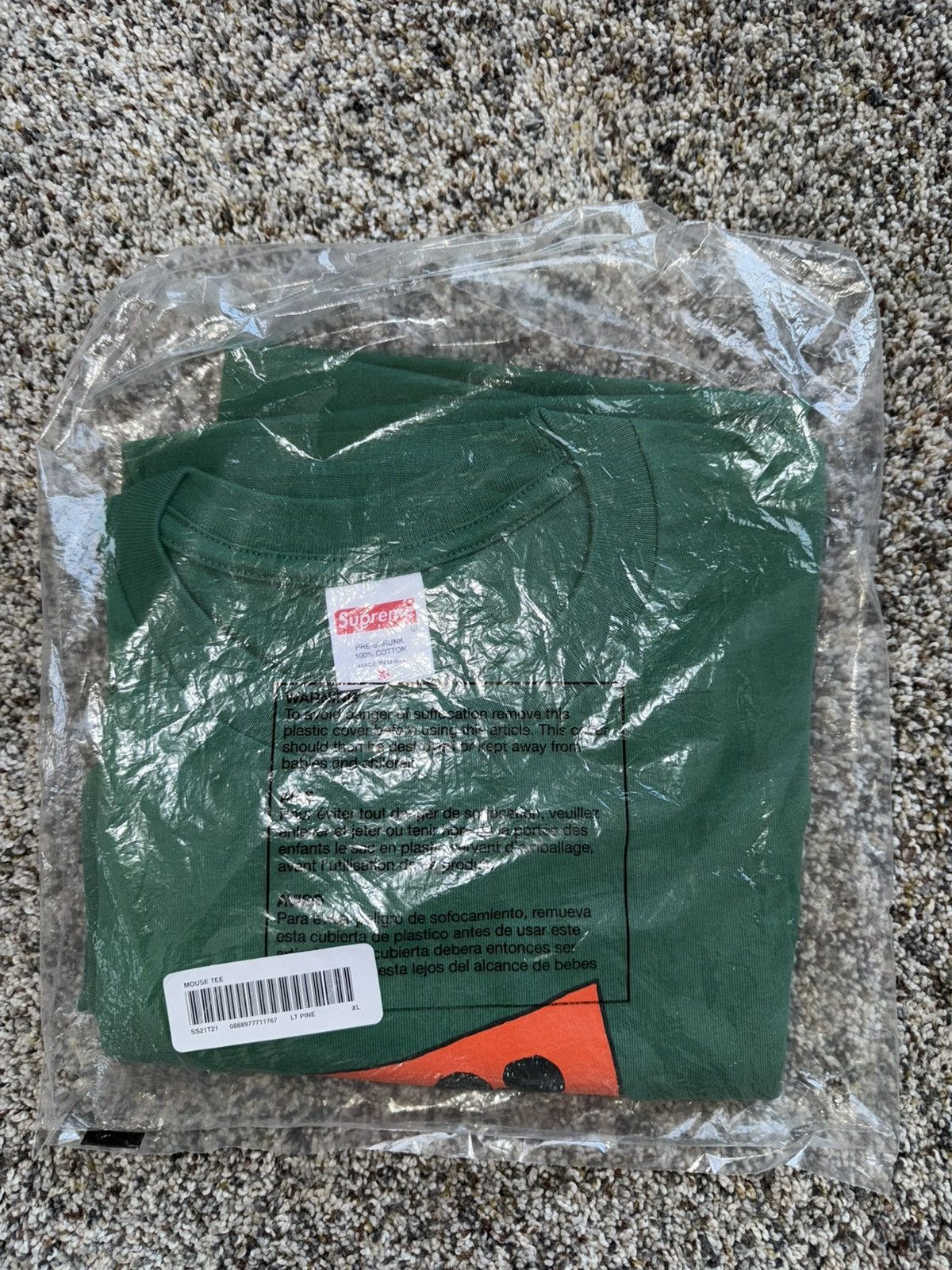 Supreme SUPREME MOUSE T SHIRT Size US XL / EU 56 / 4 - 4 Thumbnail