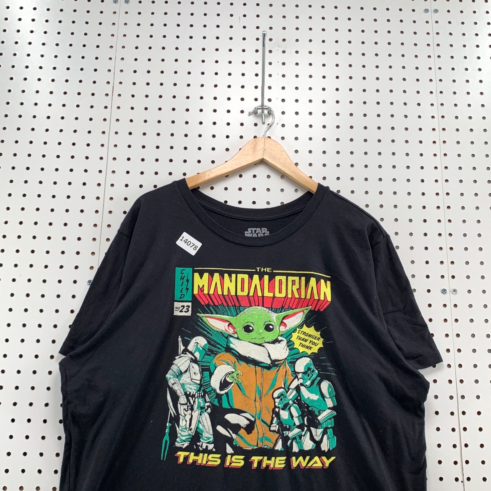 Star Wars Star Wars The Mandalorian "This Is The Way" Men Black Short Sleeve 3XL XXXL Size US 39 - 5 Thumbnail