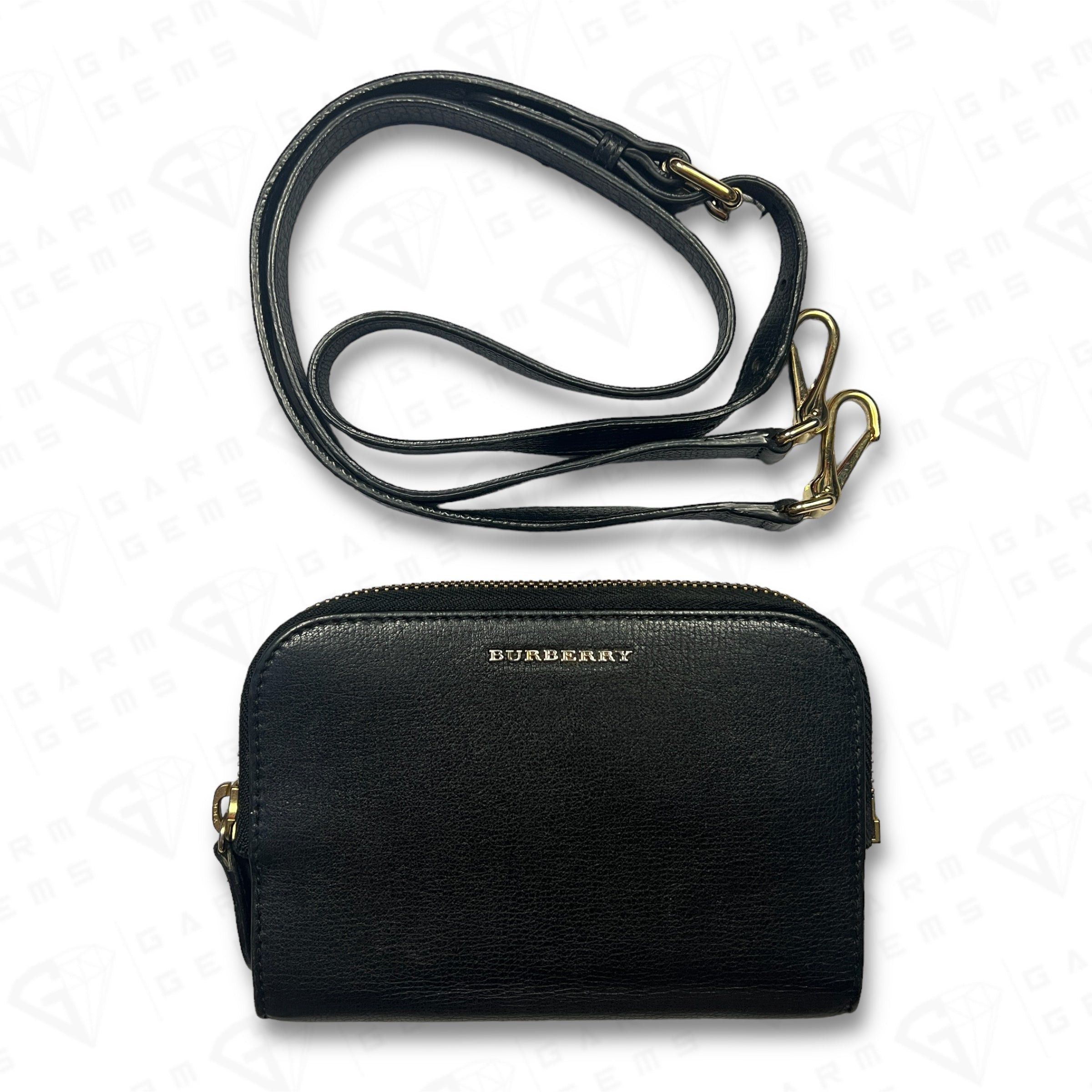 Burberry Burberry Grain Calfskin Small Crossbody Bag Size ONE SIZE - 3 Thumbnail