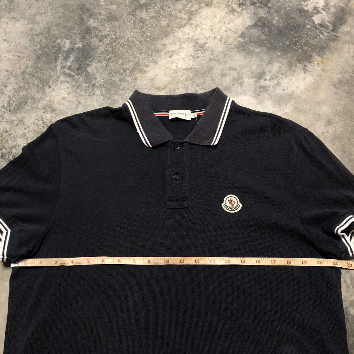 Moncler Moncler Polo Tee Size XL / US 12-14 / IT 48-50 - 19 Thumbnail