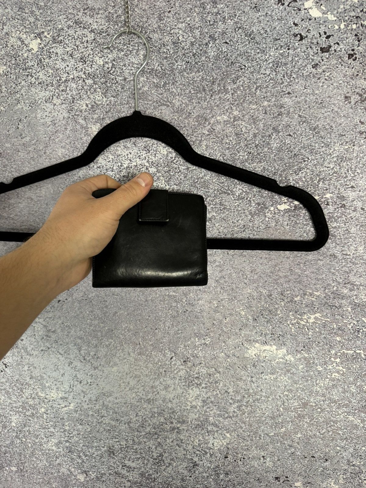 Gucci × Vintage Gucci Wallet Bifold Vintage Black Leather Unisex Authentic Size ONE SIZE - 22 Thumbnail