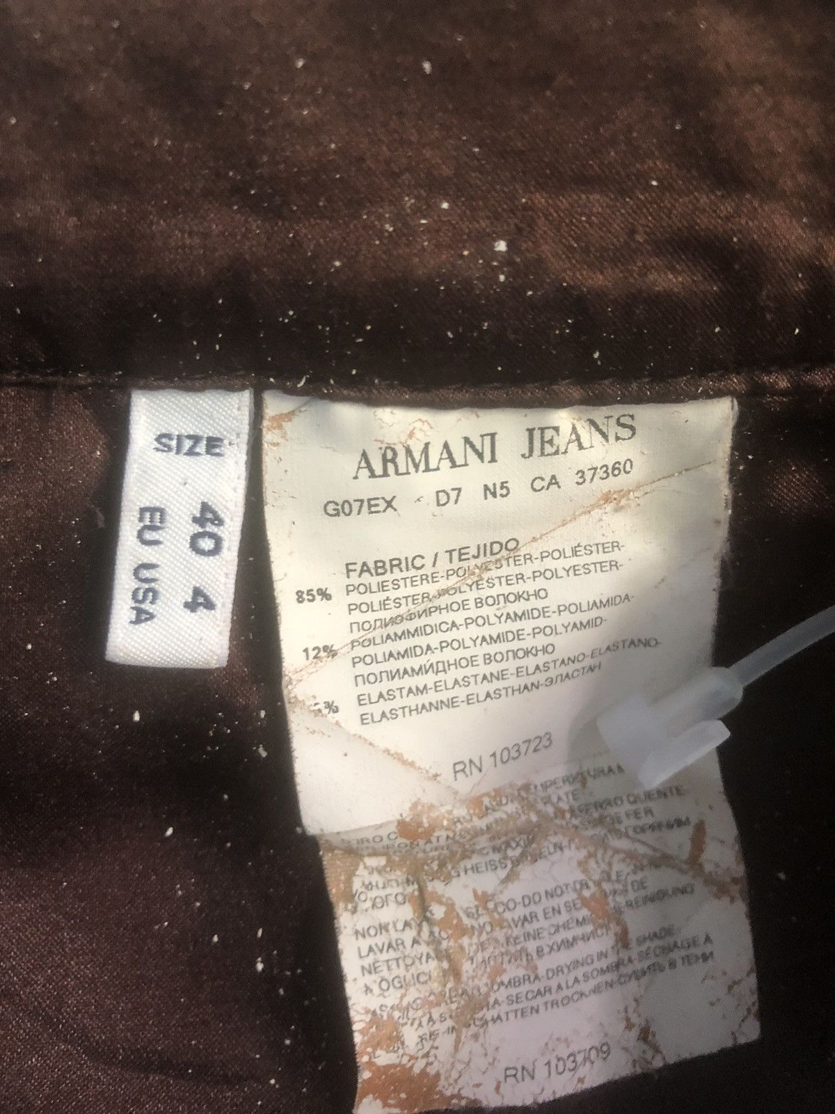 Armani × Designer Armani Jeans skirt Size 27" / US 4 / IT 40 - 10 Thumbnail